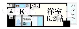 エスリード神戸グランドールの物件間取画像